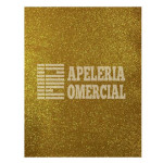 MERCERIA FOMY CON DIAMANTINA 55 X 43 CMS. C. DORADO